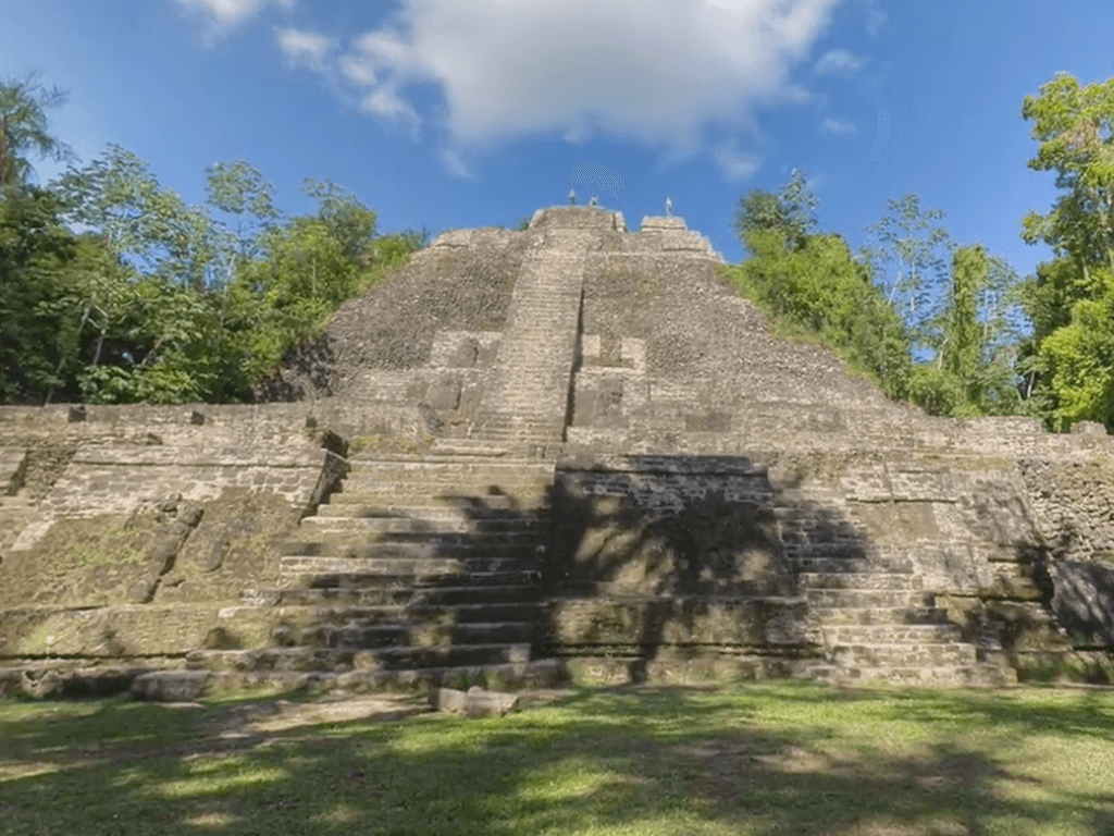 Ruins of a mayan arqueological site