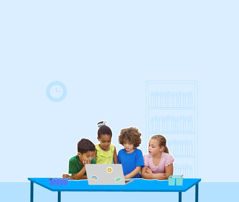 kids in classroom - mobile width