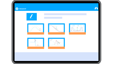 phone and laptop showing nearpod lessons