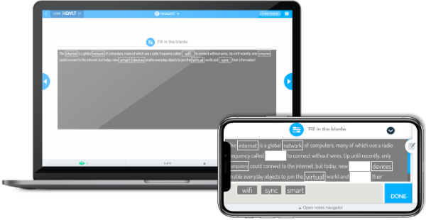 teacher and students in classroom