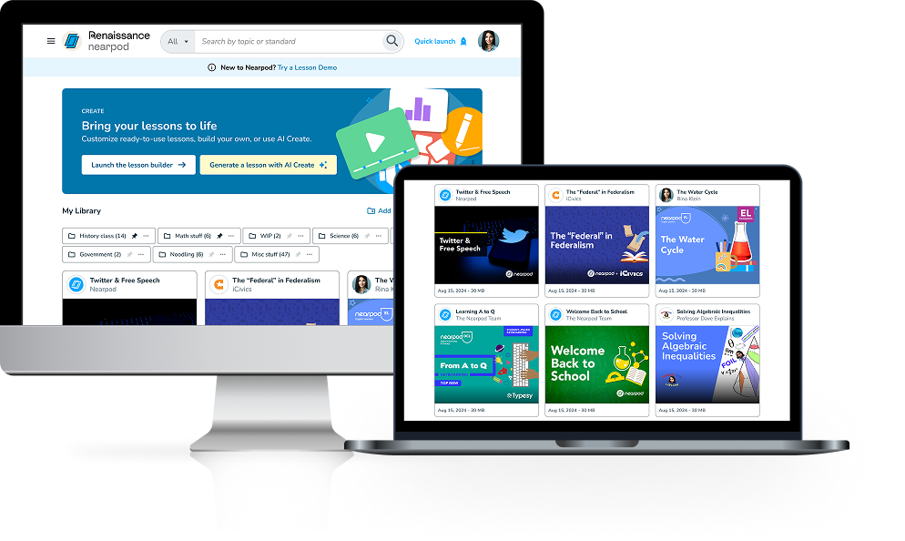 Lesson co-editing and viewer permission